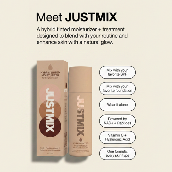 JUSTMIX Hybrid Tinted Moisturizer